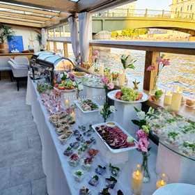 Фуршет на Теплоходе Миконос