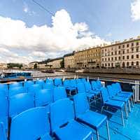 Открытая палуба Теплохода Дюймовочка