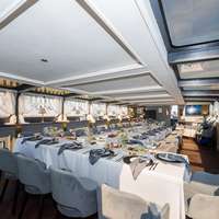 Т образная рассадка на Теплоходе Гранд Вояж