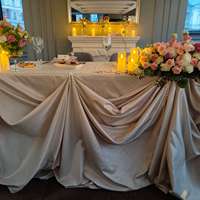 Свадебный президиум на Теплоходе Гранд Вояж