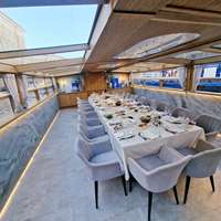 Единый стол на Теплоходе Миконос