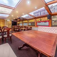 Салон Теплохода Олимпия вид на корму