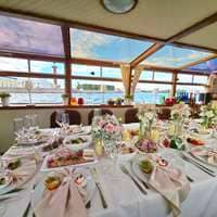 Вид на Стрелку Васильевского острова с Теплохода Сиеста