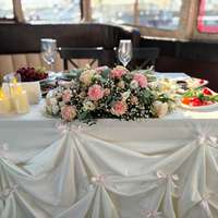 Свадебный президиум на теплоходе Центурион