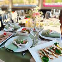 Закуски на теплоходе Центурион