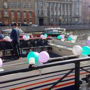 Букеты воздушных шаров открытой палубе